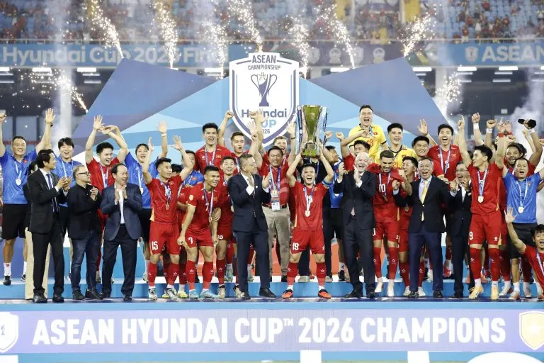Ảnh minh họa từ VFF về thư chúc mừng của Chủ tịch AFC