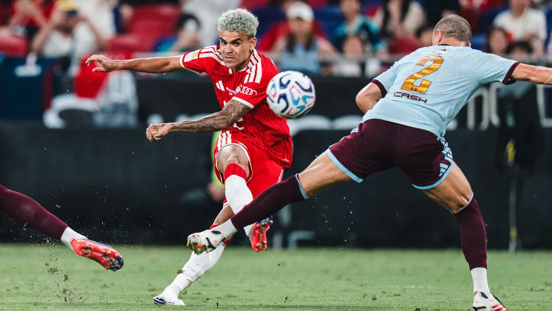 Luis Diaz trong màu áo Bayern Munich