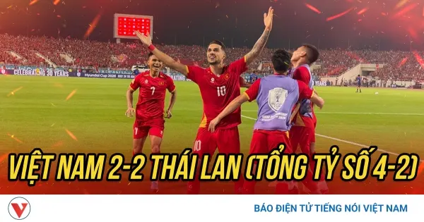 Ảnh minh họa từ VOV về khoảnh khắc ĐT Việt Nam nâng cao cúp vô địch ASEAN Cup 2026