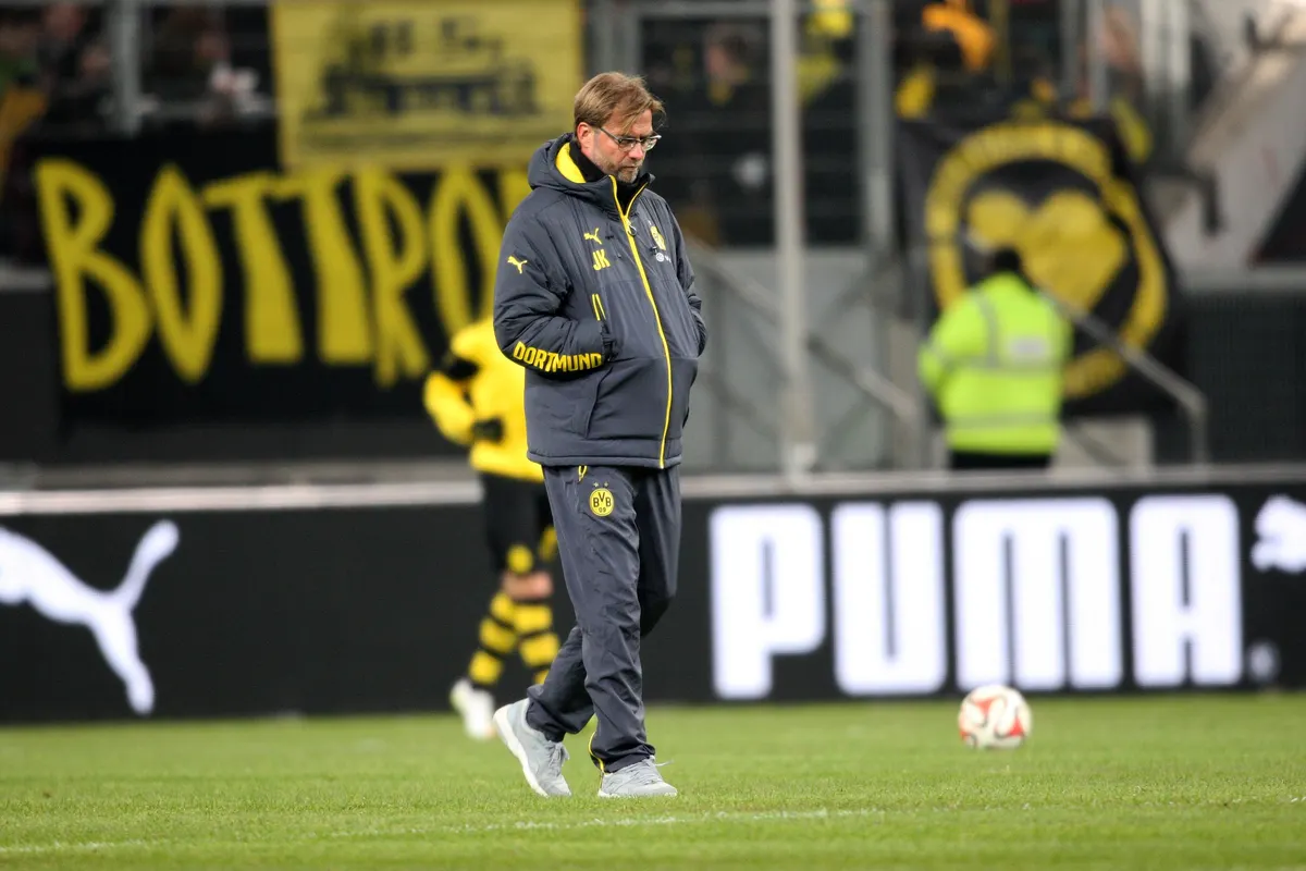 HLV Jürgen Klopp trong giai đoạn dẫn dắt Borussia Dortmund (ảnh tư liệu)