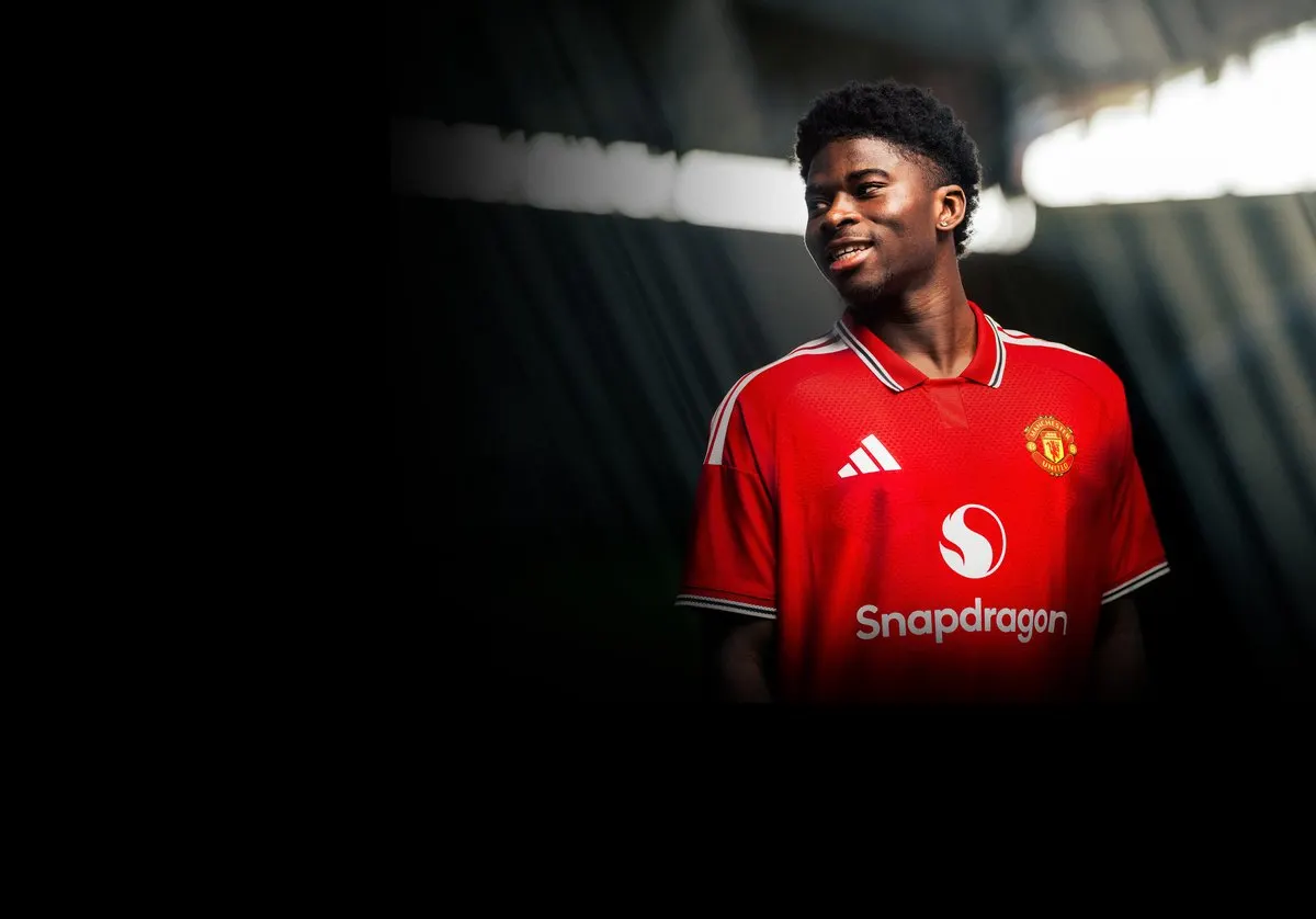 Ảnh minh họa từ Manchester United về tân binh Carlos Baleba