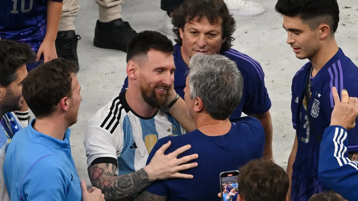 Hình ảnh Lionel Messi trong màu áo Inter Miami