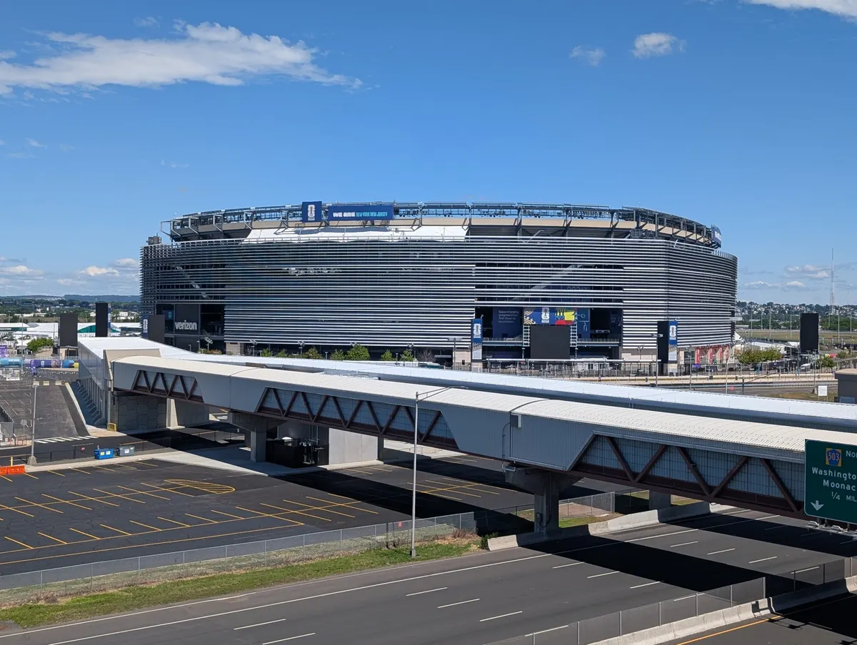 Sân New York New Jersey Stadium trong thời gian tổ chức FIFA World Cup 2026