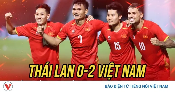 Ảnh minh họa từ VOV về trận chung kết lượt đi ASEAN Cup 2026 giữa Thái Lan và Việt Nam
